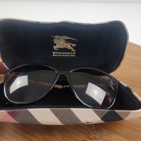 Burberry Sunglasses B 4117 3012‎ 58[]14 140 2P Italy Nova Check W/Case